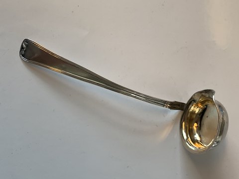 Gammel Riflet sølv Flødeske i sølv
Stemplet I.S I.S
Længde 14,7 cm