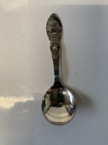 Marmelade / Sukkerske i sølv Fra Sorø
Længde ca 12,4 cm
Produceret År. 1946