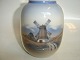 Lyngby Vase, With Danish windmill