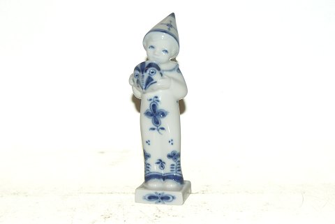 Rare RC Blue Fluted Plain, Boy with mask