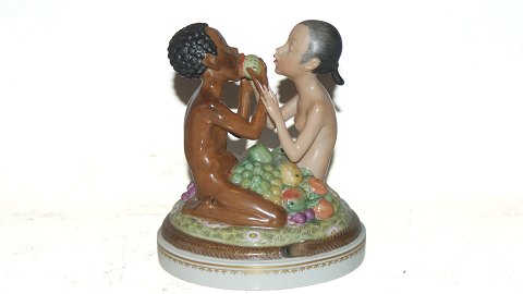 Kongelig Overglasur Figur, Adam & Eva