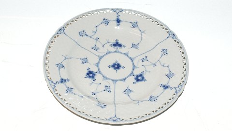 Bing & Grondahl Blue Fluted, Dinner plate with pierced border
SOLD