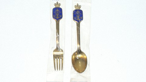 Commemorative Spoon and Fork A. Michelsen, Silver 1949
SOLD