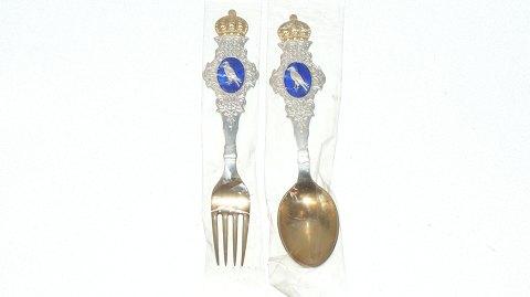 Commemorative Spoon and Fork A. Michelsen, Silver 1907
SOLD