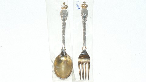 Mindeske og gaffel A.Michelsen, Sølv 1903
SOLGT