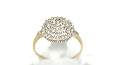 Gold ring with Diamonds 9 Carat