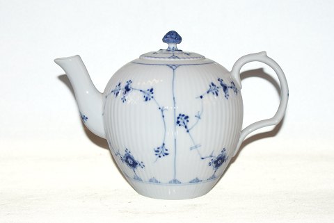 Rare Royal Copenhagen Blue Fluted Plain, Teapot
