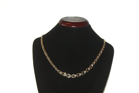 Necklace with Gold and White Gold 14 karat