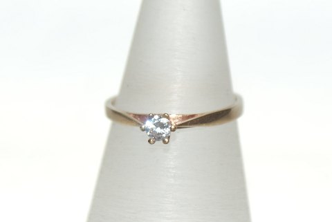 Princess Ring with white stones