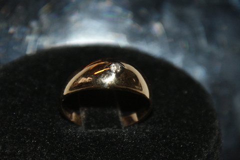 Gold ring with Diamond 14 Carat