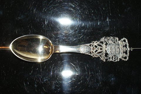 Commemorative spoon A. Michelsen, Silver 1912