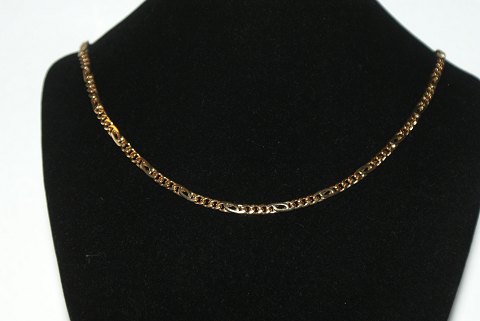 Figaro necklace 14 karat gold