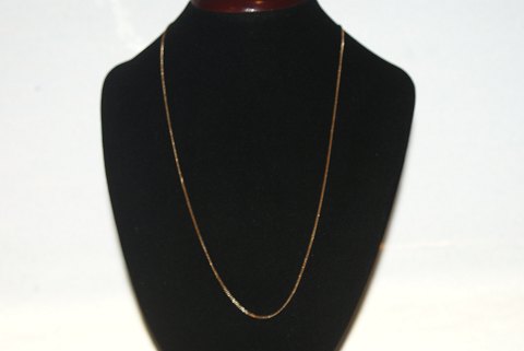 Armored faceted necklace in 14 carat gold
Length 45 cm
Thickness 0.45mm