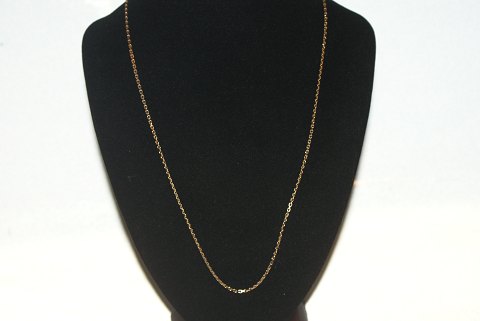 Anchor Faceted necklace in gold