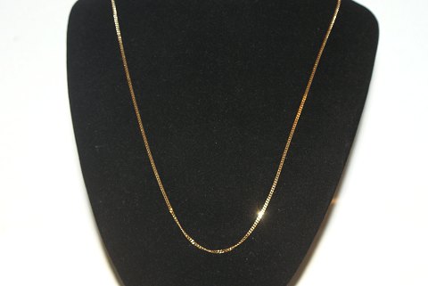 Armored faceted necklace in 14 carat gold
Length 45 cm