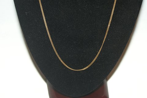 Armored faceted necklace in 14 carat gold
Goldsmith BNH 
Length 45 cm
Thickness 0.65mm