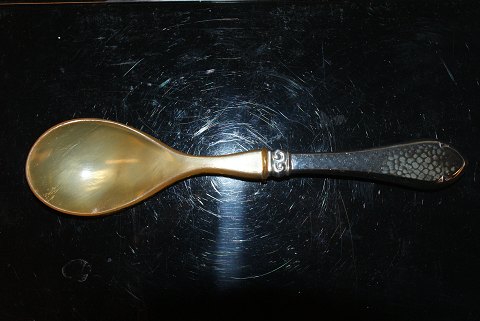 Bernsdorf Silver Sour spoon with bone leaf