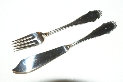 Christiansborg Fish cutlery, silver
Toxværd.
