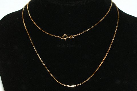 Venezia Necklace in 14 carat gold with glossy surface
Stamp: Au585, BNH
Length: 60 cm.