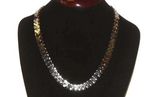 Unique Necklace 14 Karat Gold, 
Length: 42 cm