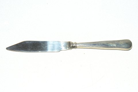 Dobbeltriflet Sølv, Frugtkniv m/ Sølv Klinge