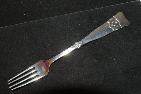 Dinner fork Frederik d.VIII with engraved initials