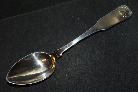 Dessert / Lunch spoon Mussel Silver