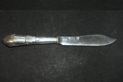 Fiskekniv m/ Sølv Klinge, Træske Sølv
Cohr Sølv
Længde 17  cm.