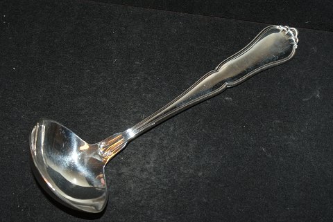 Sauce Ladle / Butter spoon Rita silver cutlery
Horsens silver
Length 15.5 cm.