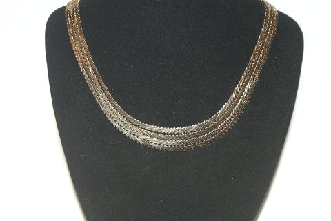 Geneva Necklace 2 Rk 14 carat Gold and with course
Length 45 cm
