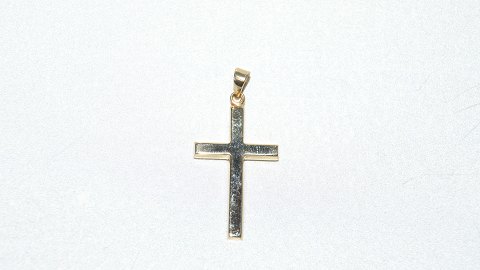 Cross pendant in 8 carat Gold
Sold
