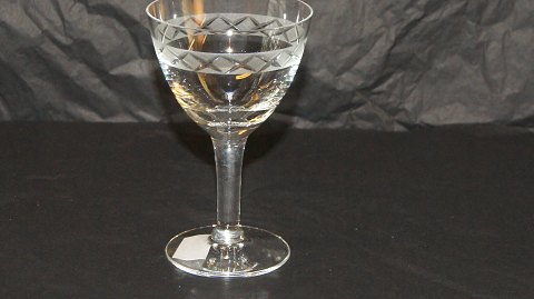 Hvidvinsglas klar #Ejby Glas fra Holmegaard.
Højde 12 cm ca