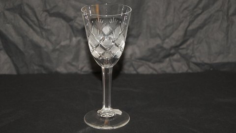 Port wine glass #Antique glass from Holmegaard Glasværk.
