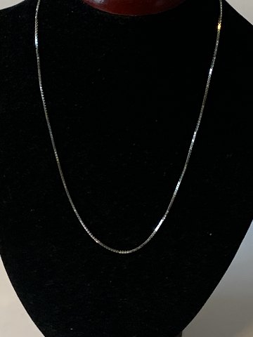 Venezia Necklace in 14 carat white gold
Never Used Brand New
Stamped 585
Length 45 cm