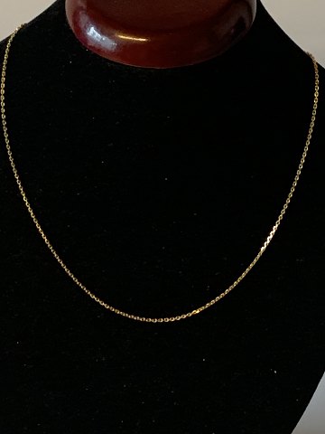 Necklace in 14 carat gold
Never Used Brand New
Stamped 585
Length 45 cm