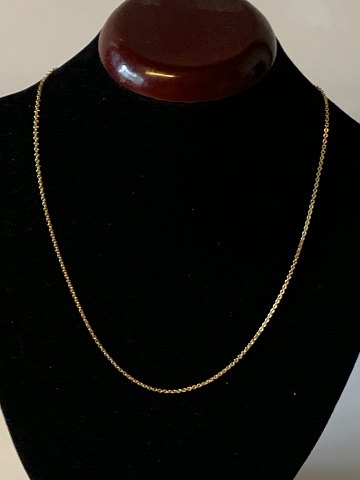 Halskæde i 14 karat guld
Aldrig Brugt Helt ny
Stemplet 585
Længde 45 cm