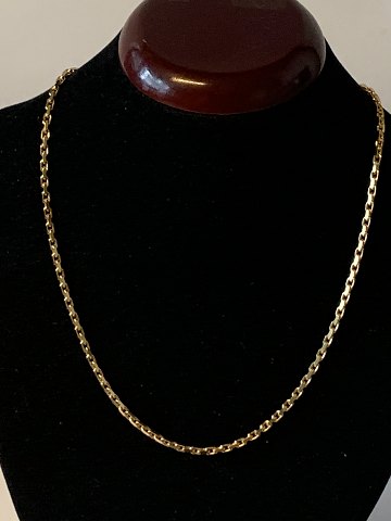 Anker Halskæde i 14 karat guld
Aldrig Brugt Helt ny
Stemplet 585
Længde 45 cm