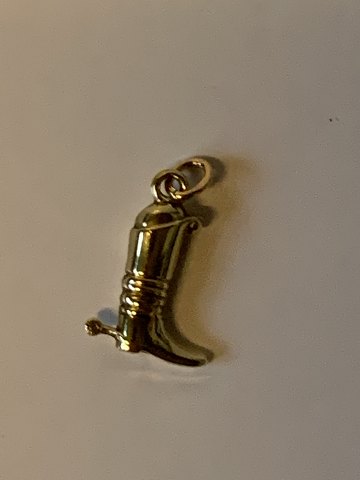 Pendant Boot 14 carat Gold
Stamped 585
Height 21.62 mm