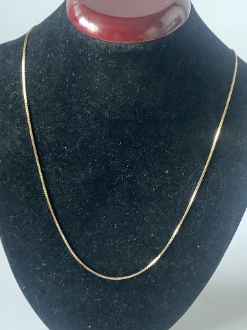 Halskæde i 8 karat Guld
Stemplet BNH 333
Længde 50 cm ca