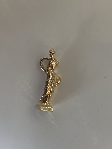 Statue of Liberty Charms/Pendants #14 carat Gold
Stamped 585