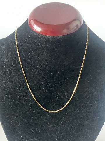 Anchor necklace in 8 karat gold
Length 38 cm