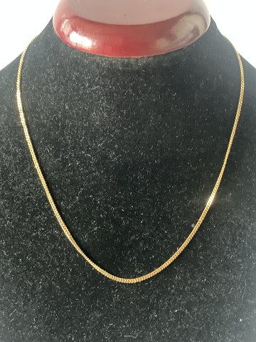 Armor necklace in 8 karat gold
Length 38 cm