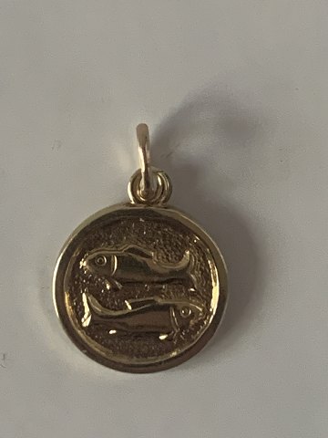 Zodiac fish Pendant #14 carat Gold
Stamped 585