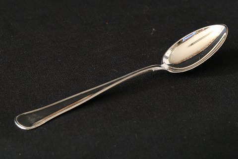 Teaspoon double fluted, three tower 830 silver.