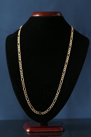 Figaro gold chain in 14 carat gold with a nice pattern, from BNH. For both 
ladies and gentlemen.