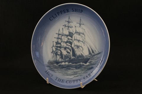 Skibsplatte Bing & Grøndal Nr. 4, skibet Clipper Ship, fra 1982