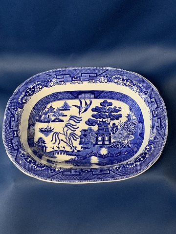 Skål  Blå Wedgwood Engelsk
Måler 25,5 x 20 cm 
Højde 5,5 cm
SOLGT