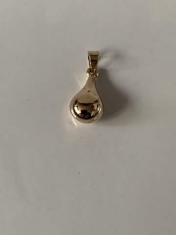 Drop Pendant/Charms in 14 carat gold.
Stamped: JAA 585.
Height with awl: 20.44 mm.
Width: 7.99 mm.
Neat and maintained, looked after by goldsmith. If not physically available in 
the store, contact us for a demonstration.
Also see our large sele