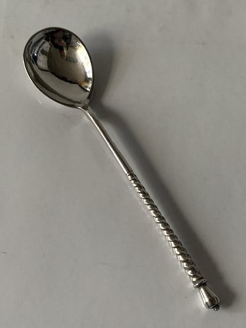 Russian silver spoon with decoration.
Stamped 84
Produced Year 1880.