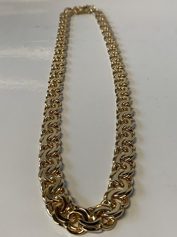 Bismark necklace in 14 carat gold, with progression 
Length. 42.5 cm.